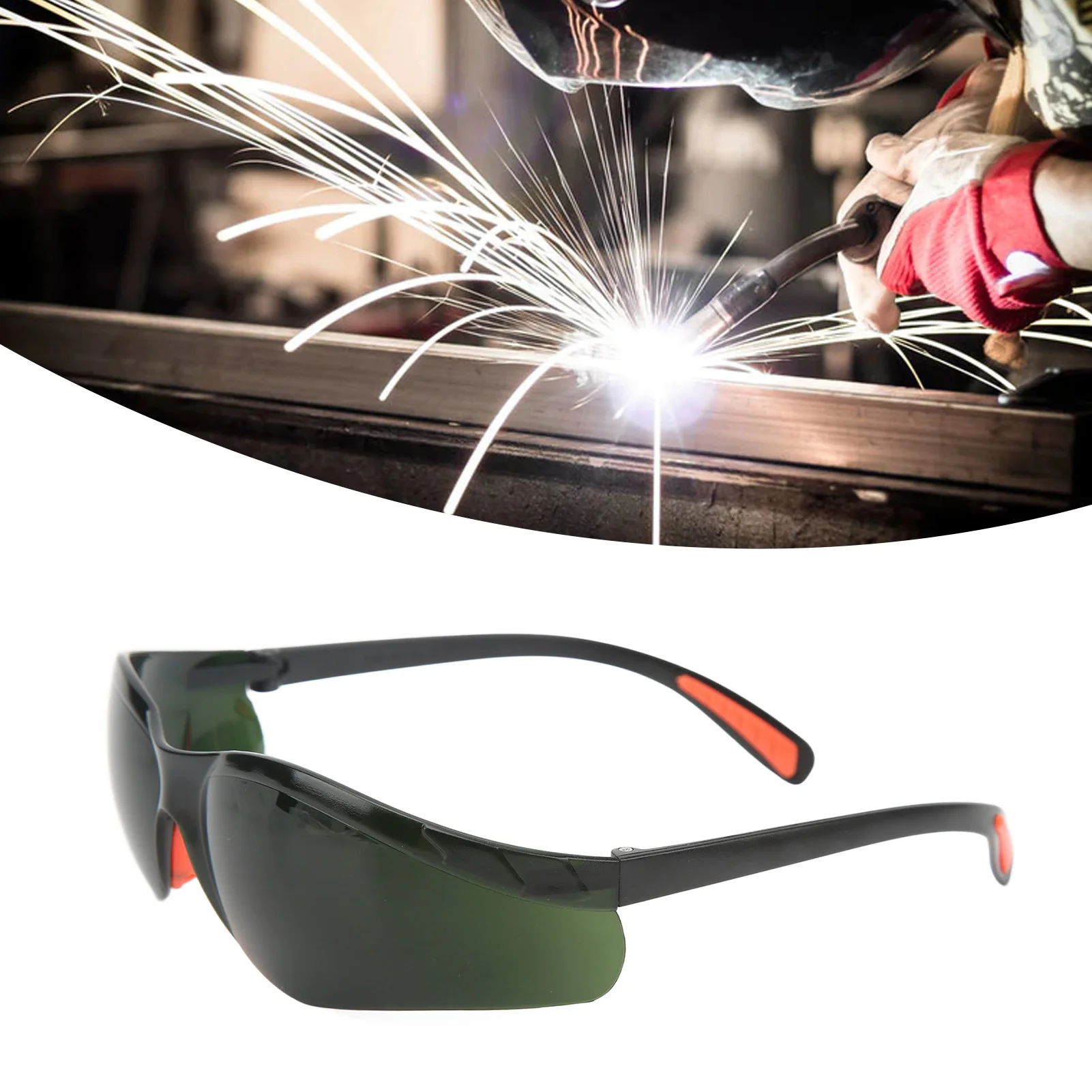 

ZK20 Welding Glasses TIG Welder Protective Goggles Slip Proof Comfortable for Working Light