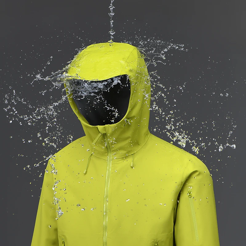 Jaquetas Impermeáveis Unissex LNGXO para Esportes ao Ar Livre com Costuras Seladas a Quente, Casaco de Chuva para Homens e Mulheres, Ideal para Caminhadas e Escalada
