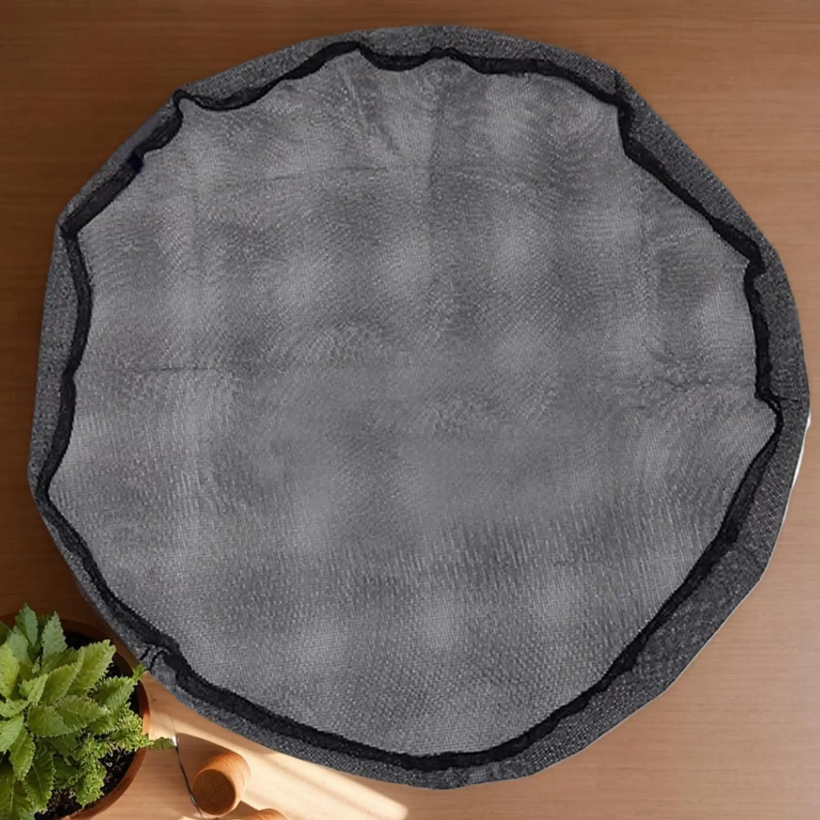 

Rain Barrel Mesh Cover Reusable Water Buckets Netting Screen With Drawstring Dustproof Rain Barrels Cover For Yard Outdoor