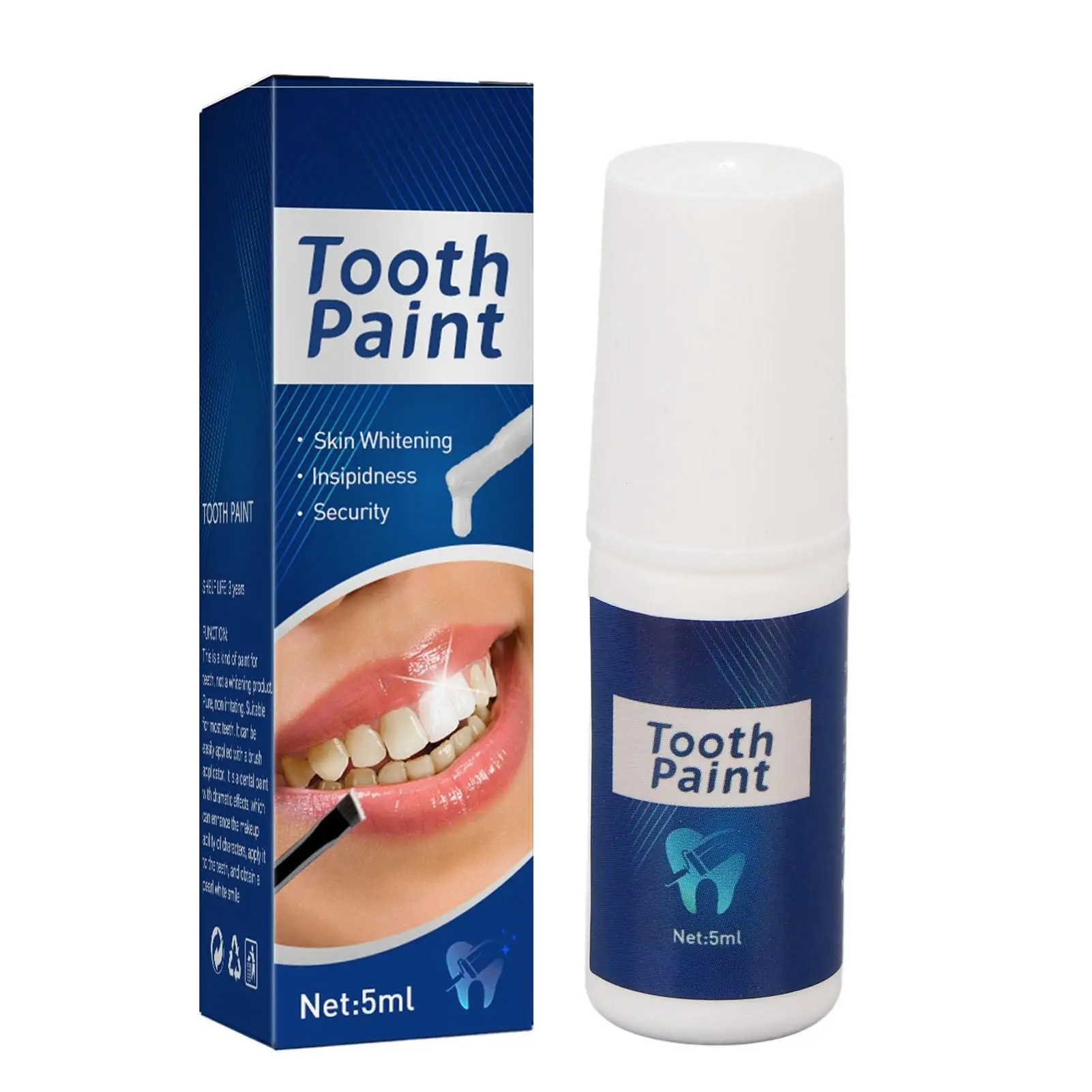 

Гель для отбеливания зубов Brighten Your Smile, 5 мл, портативный для путешествий, простота нанесения
