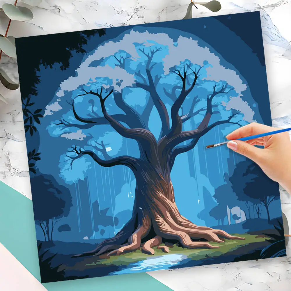

Evershine DIY картина маслом по номерам портрет эльф девушка набор красок для взрослых и детей рисунок мультфильм бабочка на холсте уникальный подарок