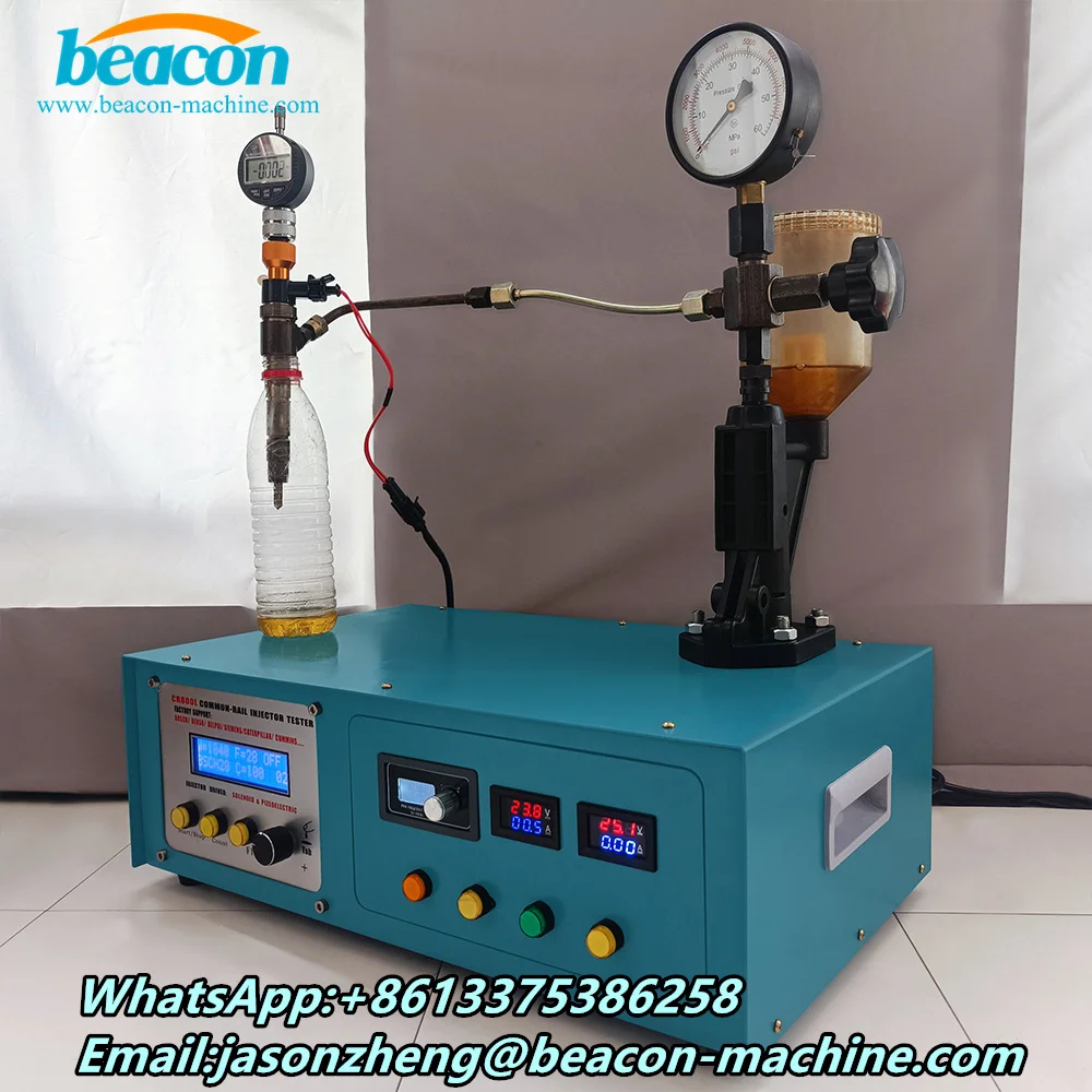 Promotion CR800L Diesel Common Rail Injector Tester With S60h Nozzle Tester