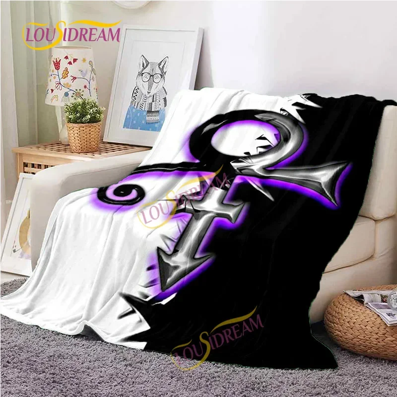 

Singer Prince Rogers Nelson Blanket Lightweight do-it-yourself music thermal blanket Light thin sheet sofa cover travel blanket