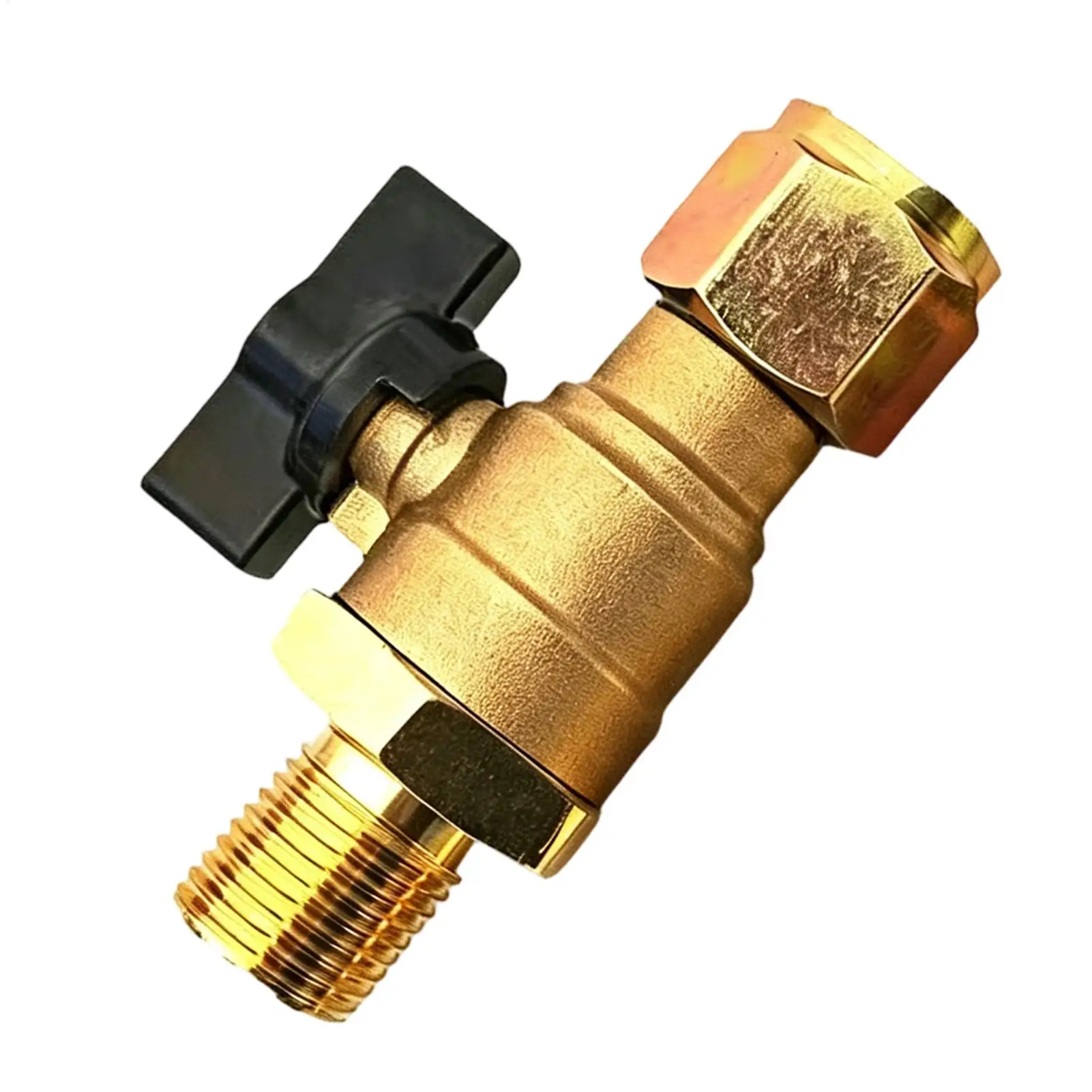 Universal front wheel air brake cut-off valve 18mm Thread Metal Replacement Car Air Brake System Control Valve for Truck Repair