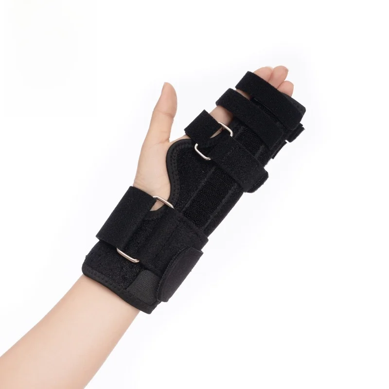 1Pc Hand Brace Pinky Finger Splint For Boxer Fractures Broken Ring Little Finger Cast Trigger Finger Immobilizer