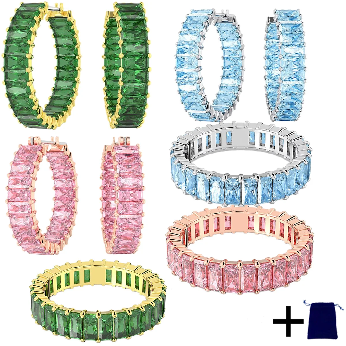 

2025 European and American High Quality Women's Rings and Earrings Simple and Attractive Couple Rings S925 Fashion Selected Ring