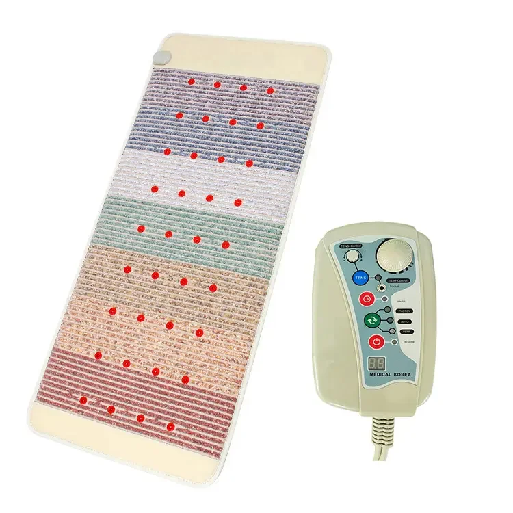 

Нагревательный коврик PEMF Photon с отрицательным давлением и дальним инфракрасным фотоном, коврик для йоги с кристаллами и нефритом, обезболивающий массажный матрас для магнитной терапии