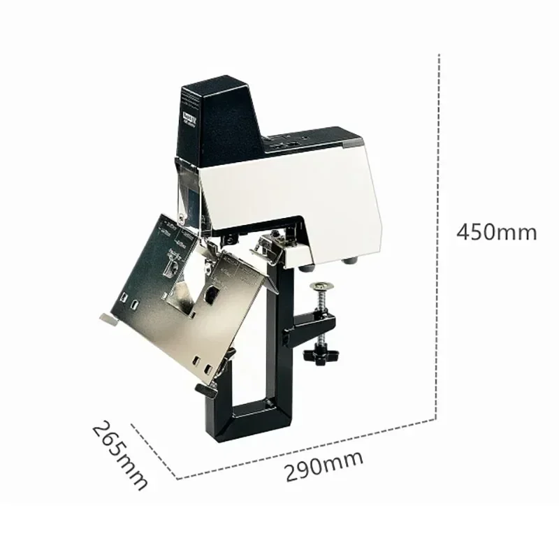 

Excellent 106E Electric Auto Rapid Stapler Binder Machine 2-50 Sheets Heavy Duty Electric Flat And Saddle Stapler NEW