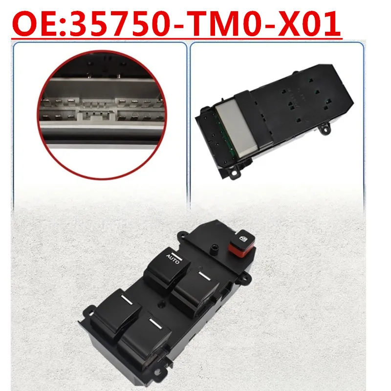 

OE:35750-TM0-X01 Suitable for Honda City Fit glass lifter switch power window switch