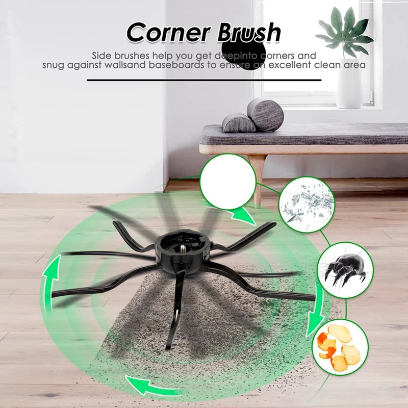 ロボット掃除機用サイドブラシ,s7 s7 maxv ultra s8 pro ultra s8 s8 q7 max q7 max q5 e2 e3 e4 s4 s5 s6用アクセサリ