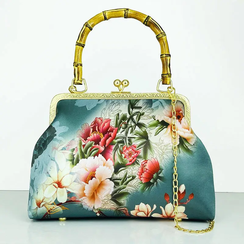 

NEW Women Bag Flower Lock Shell Bags Vintage Designer Bag Chain Women Shoulder Crossbody Bag Tote Women's Handbags Lower Price