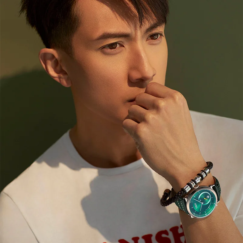 MIGE Orologi di marca di lusso da uomo Orologio da uomo automatico a carica automatica Orologio da polso meccanico da uomo impermeabile in acciaio inossidabile