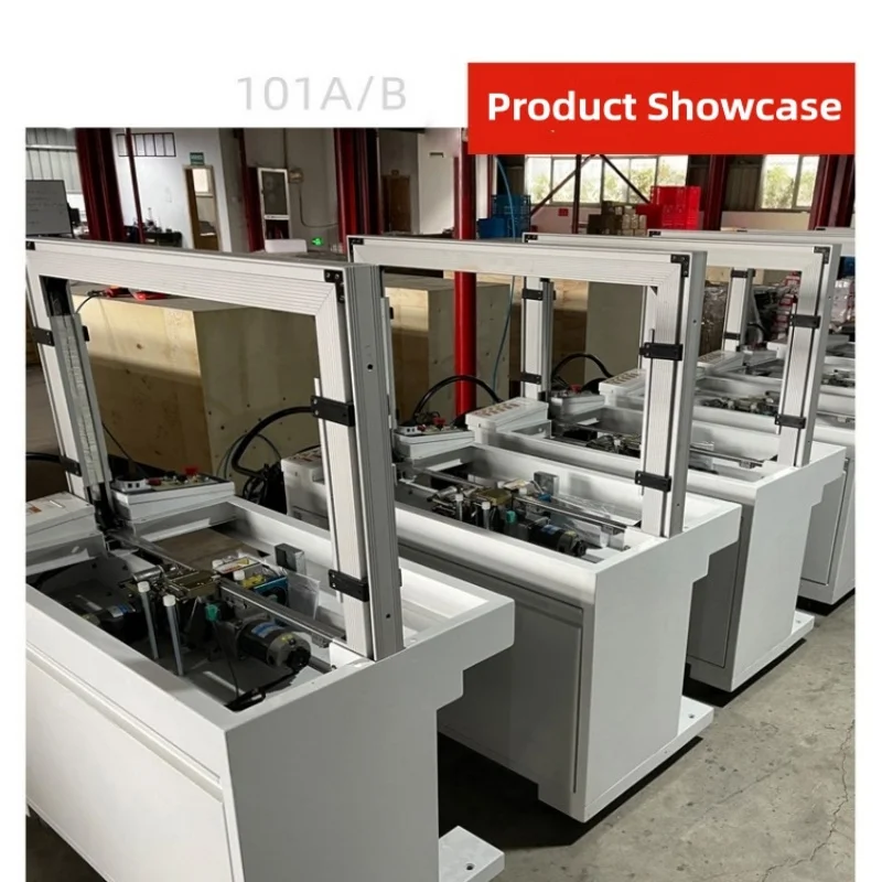 

Automatic Table Strapping Machine PP Plastic Band Box Strapping Machine For Supermarket Food Factory Packaging（customized）
