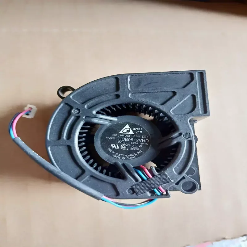 

for DELTA BFB0512VHD BUB0512VHD-9F1A 12V 0.28A 3-Wire Turbo Projector Cooling Fan