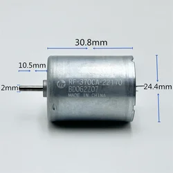MABUCHI RF-370CA-22170 Micro 370 Motor DC 3V 5V 6V 6000RPM Mini 24mm Round Electric Motor DIY Hobby Toy Printer Copier Engine