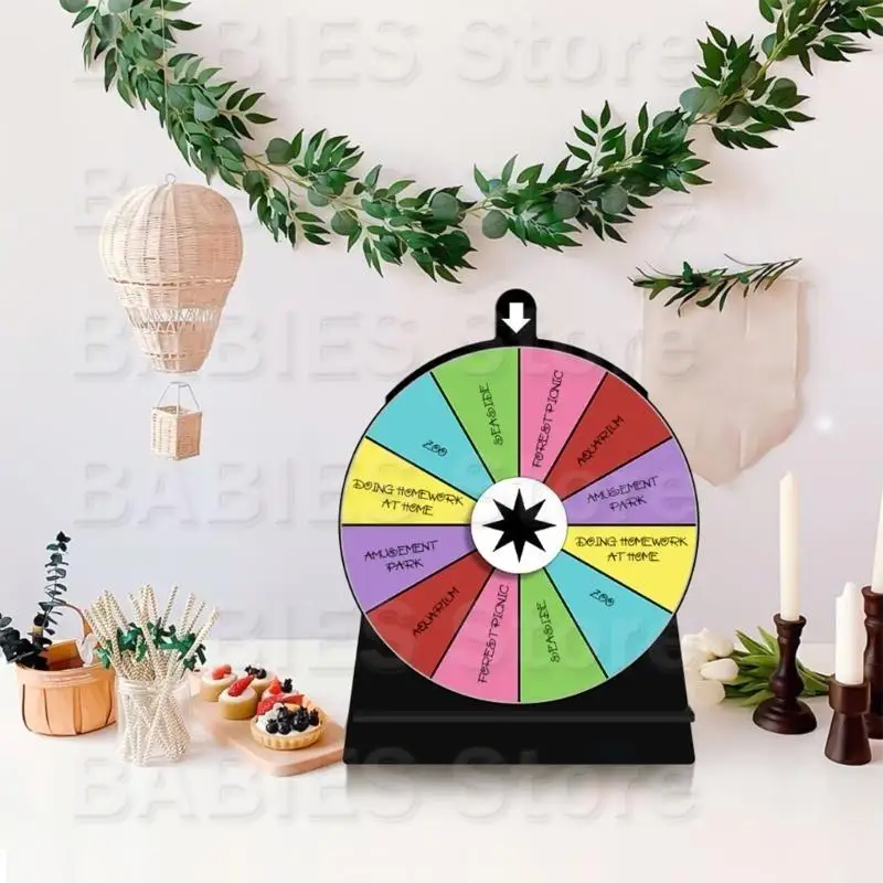 C9GBラッキーゲームホイールアクリルライティングパーティートレードショーカーニバルカラフルなスピナーホイールリムーバブルスタンド
