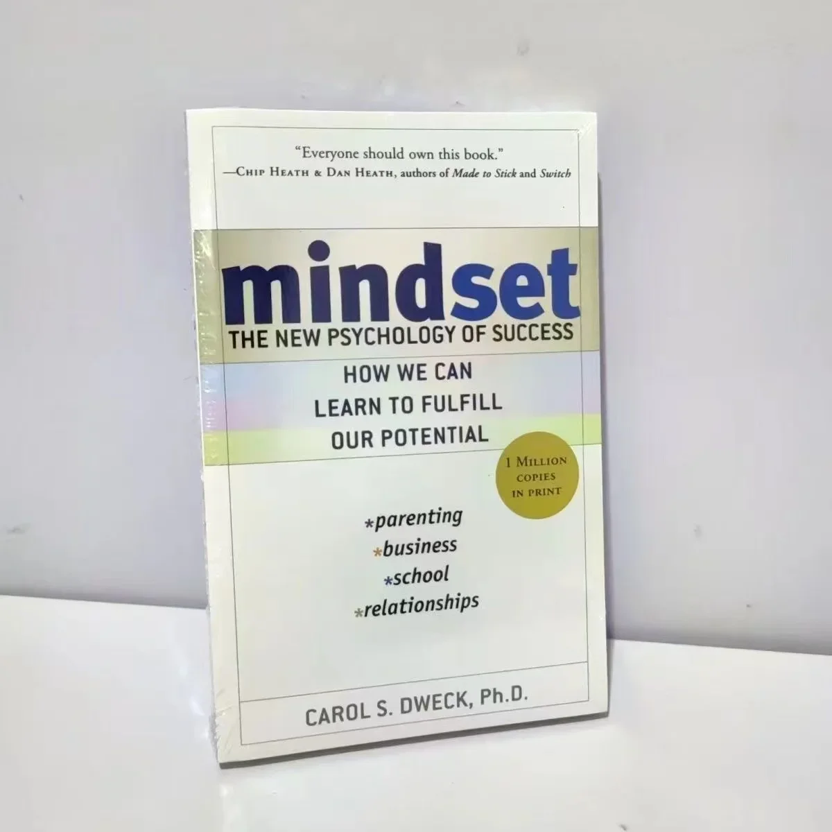 

Mindset The New Psychology Of Success English Book by Carol S. Dweck Foreign Literature Inspirational Book