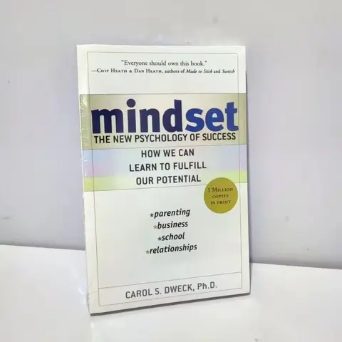 Mindset 성공의 새로운 심리학 Carol S. Dweck의 영어 책 외국 문학 영감을 주는 책