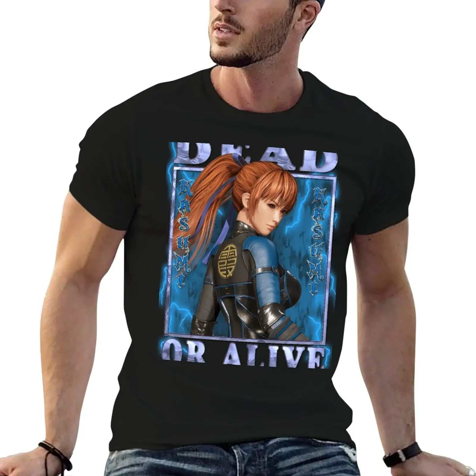 Dead or Alive 6 - kunoichi kasumi DOA/DOA6 T-Shirt quick drying graphics Short sleeve tee Blouse funny t shirts for men