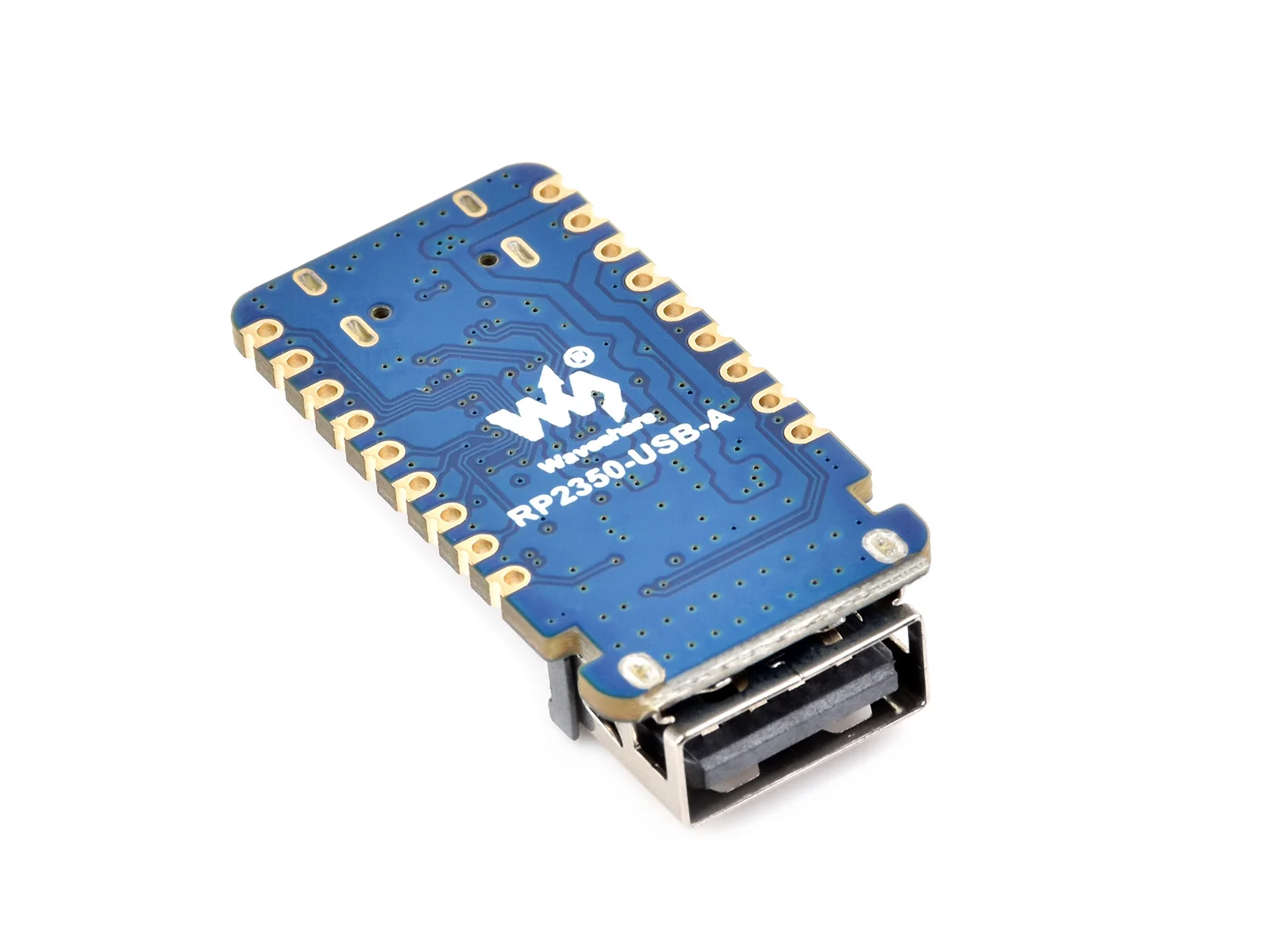 Waveshare RP2350A Mini placa de desenvolvimento USB, baseada no microcontrolador Raspberry Pi RP2350A Dual-core e Dual-hitecture, 150MH