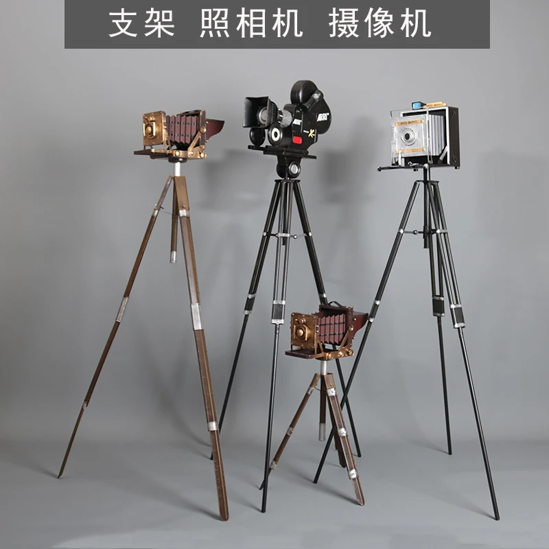 Vintage retro nostalgic stand camera camera retro model ornament