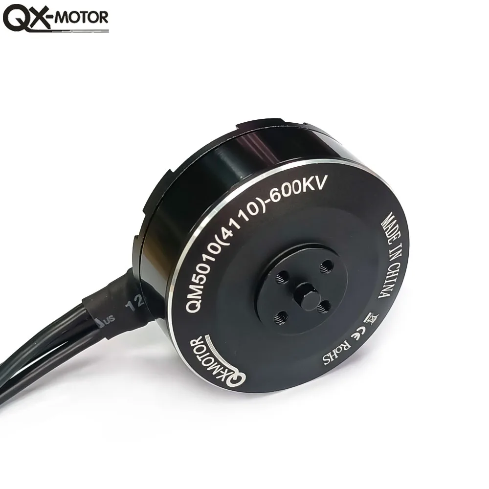 QX-MOTOR QM5010 Brushless Motor 320KV 380KV 600KV Select and Use 1552 1760 Carbon Fiber Propeller for Remote Control Toy Parts