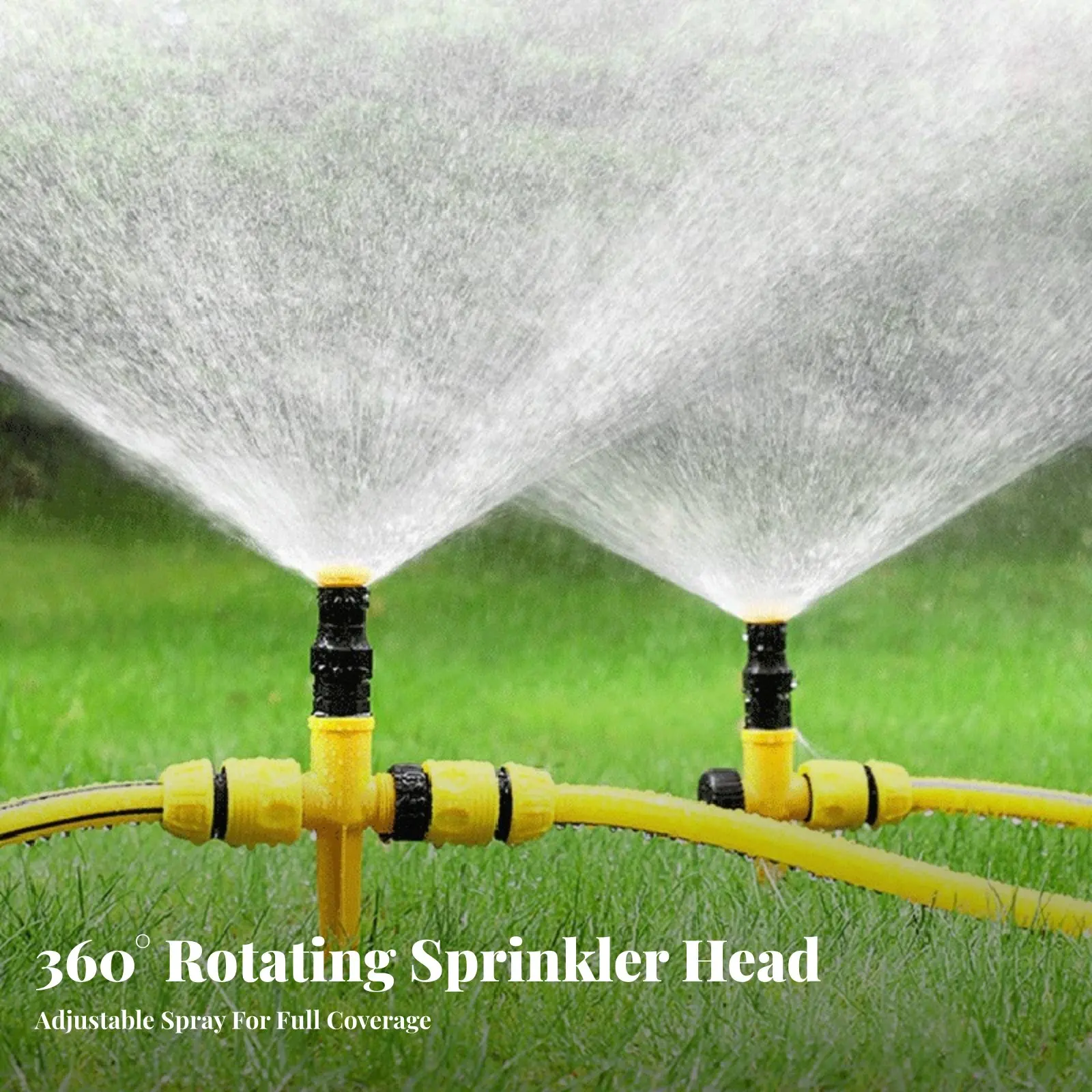 

Напорный дождеватель для охлаждения крыш, вращающийся на 360 градусов, с возможностью последовательного подключения