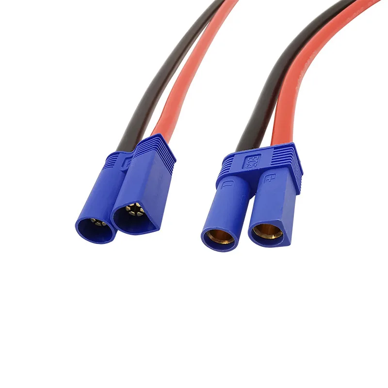 EC5 Male / Female Cable Connector 10AWG Silicone Wire 10/15/30/50CM EC5 Plug Socket For RC Lipo Battery FPV Toys DIY