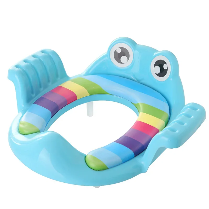 Baby Toilet Potty Seat Children Safe Armrest for Girls Boy Training Outdoor Travel Infant Cushion