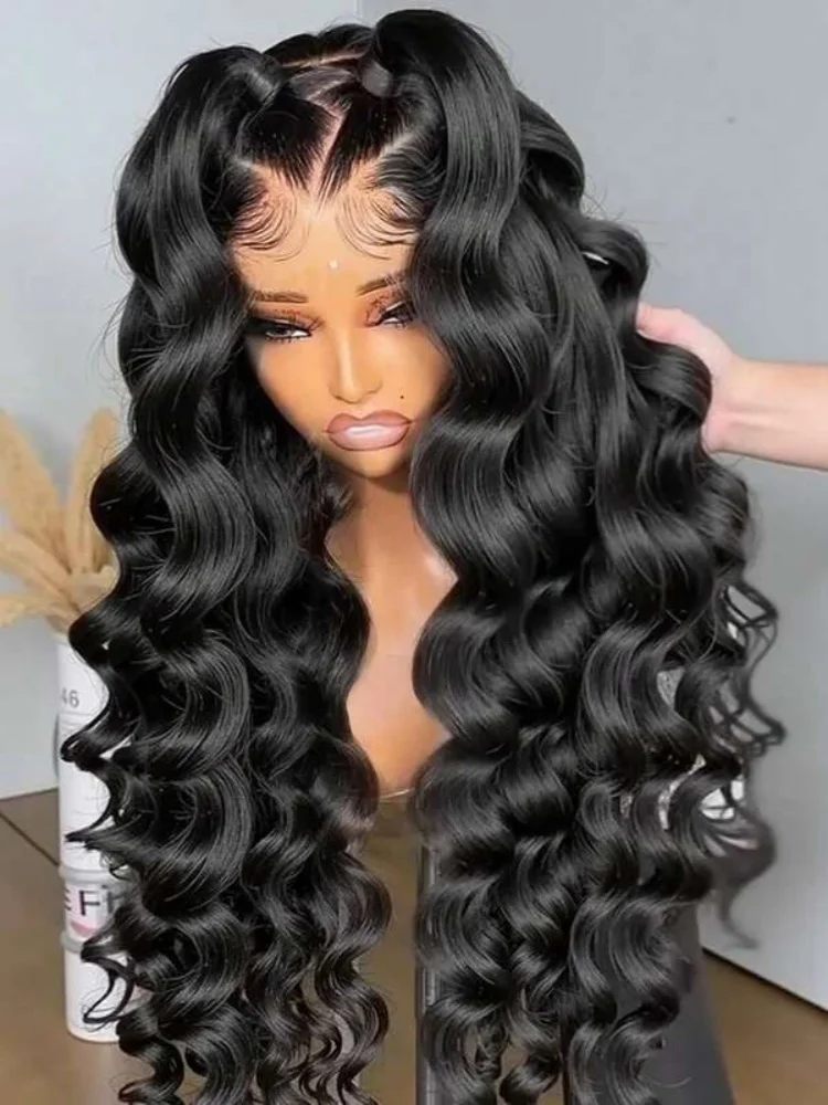 ارتداء والذهاب مجعد موجة عميقة HD الدانتيل الجبهة الباروكات لمظهر طبيعي 250% الكثافة النساء الباروكات 13x4 13x6 الدانتيل أمامي باروكة من شعر طبيعي