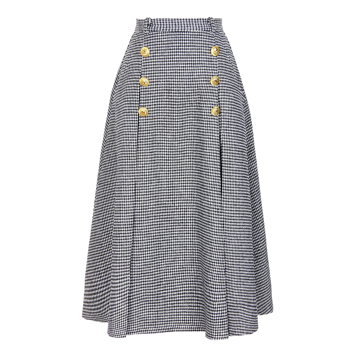 LEOSOXSSpring And Summer New HighQuality Fashionable Temperament Commuting Popular Socialite Versatile Belt Women's ALine Skirt