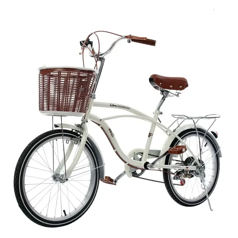 New Ladies Pink City Bike Single Speed Steel Frame Comfortable Seat V Brake Affordable