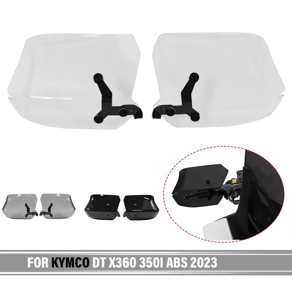 

FOR KYMCO DT X360 350I ABS 2023 ﻿ Motorcycle Hand Guards Handle Protector Handguard Handlebar Motorbike Protector