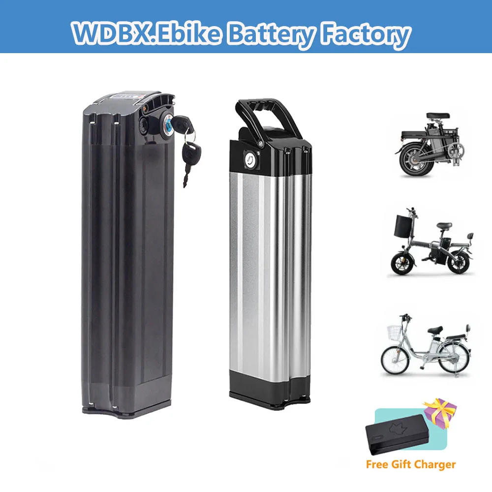 

48 В складной аккумулятор для электрического велосипеда 36 В 10,4 Ач 13 Ач 15 Ач 17,5 Ач для JINGHMA PXWC05 YY26 Fafrees Shengmilo Silverfish City Ebike