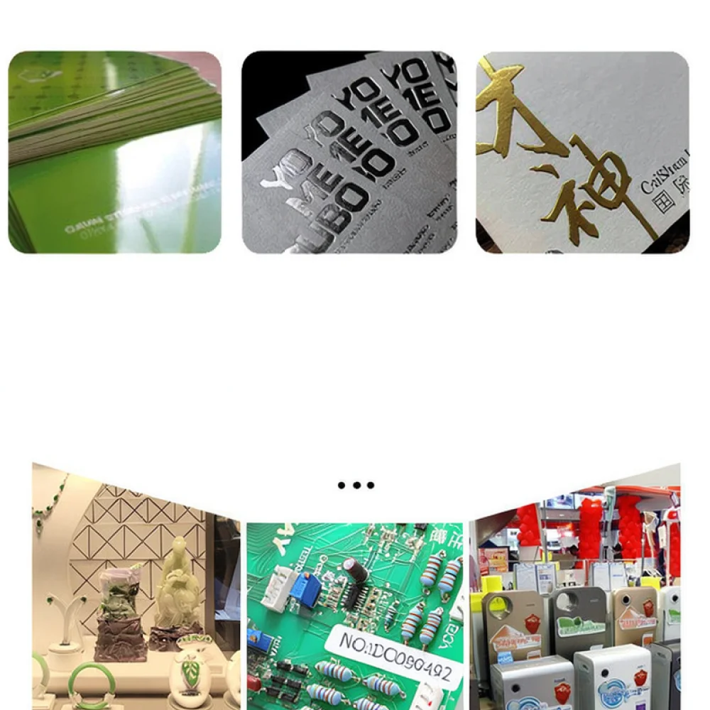 Clear Adhesive Seal Tab For Courier Parcel Packaging Easy Open Guide Sticker Shipping Carton Office Stationery Supply