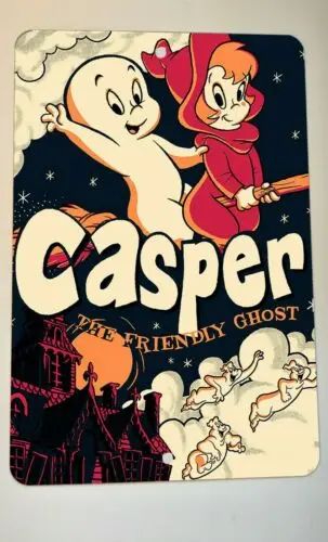 Casper the Friendly Ghost 8x12 Metal Wall Sign