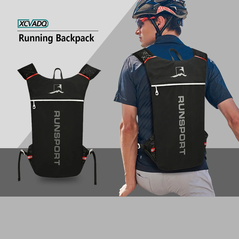 1 قطعة سترة الجري المائية على ظهره ، خفيفة الوزن معزولة حقيبة ظهر Daypack للمشي لمسافات طويلة درب الجري ركوب الدراجات سباق الماراثون #1