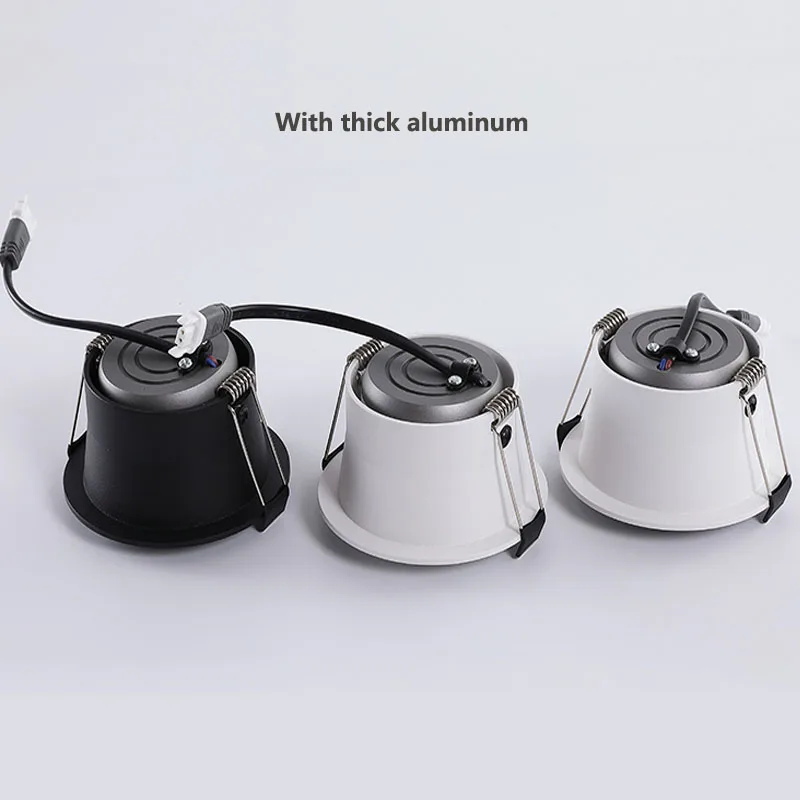 

Встраиваемый потолочный светильник, потолочный светильник, светодиодный антибликовый встроенный прожектор без рамок, гостиная, спальня, проход, домашнее освещение