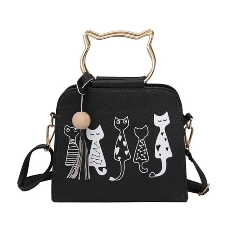 

Fashion Accessories Animal Messenger Bag Women Handbags Cat Pattern Shoulder Crossbody Bag