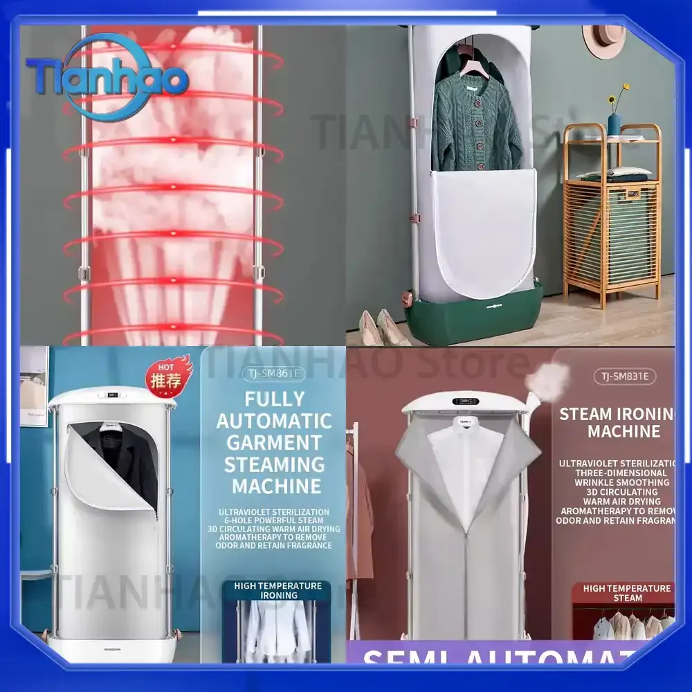 For Garment Iron Household Steam Iron Fully Automatic Intelligent Ironing Wrinkle Removal Drying All-in-One Clothing Care