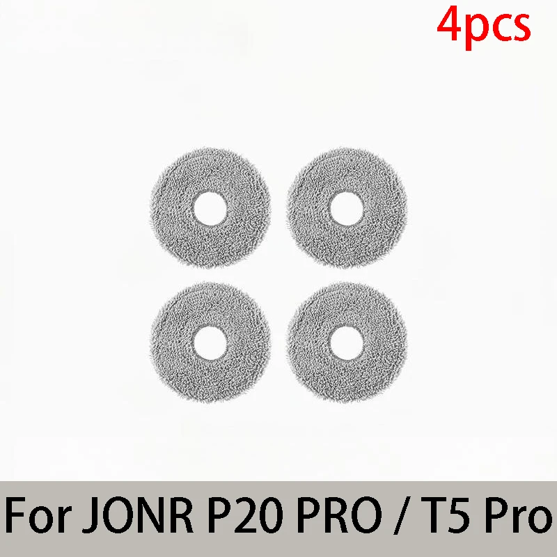 Voor JONR P20 PRO / T5 Pro Robotstofzuiger Accessoires Hoofdzijborstel Hepa Filter Mop Doek Stofzak Vervanging