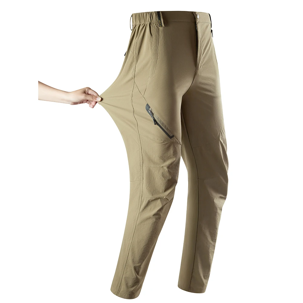 

Four sided elastic quick drying pants, men's wear-resistant pants, hiking pants, outdoor pants, camping and cycling pants, long