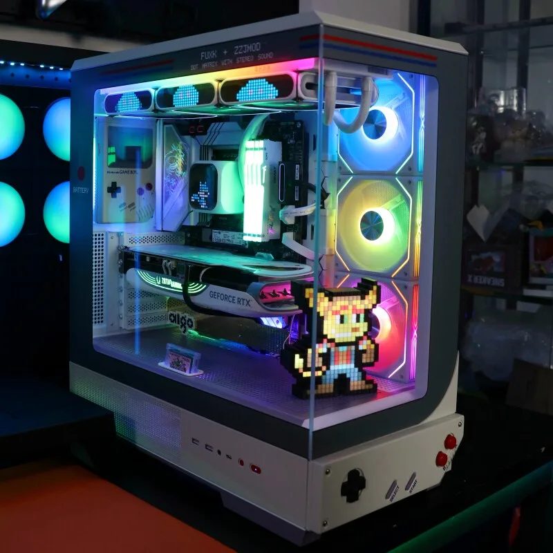 Game boy e-sports game water cooling computer console desktop