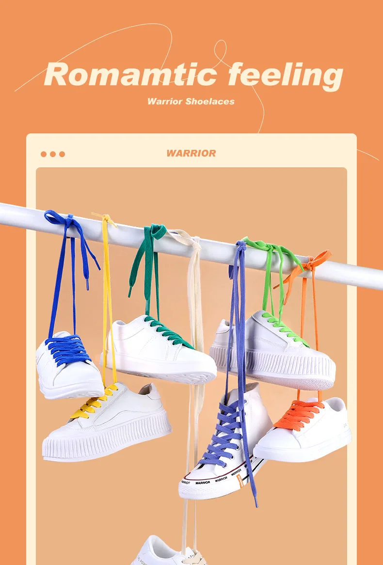 1 Paar flache Schnürsenkel für Sneaker, klassische Schnürsenkel für Sportschuhe aus Canvas, für Damen und Herren, einfarbige, doppelte Baumwoll-Schnürsenkel. – Detail 2