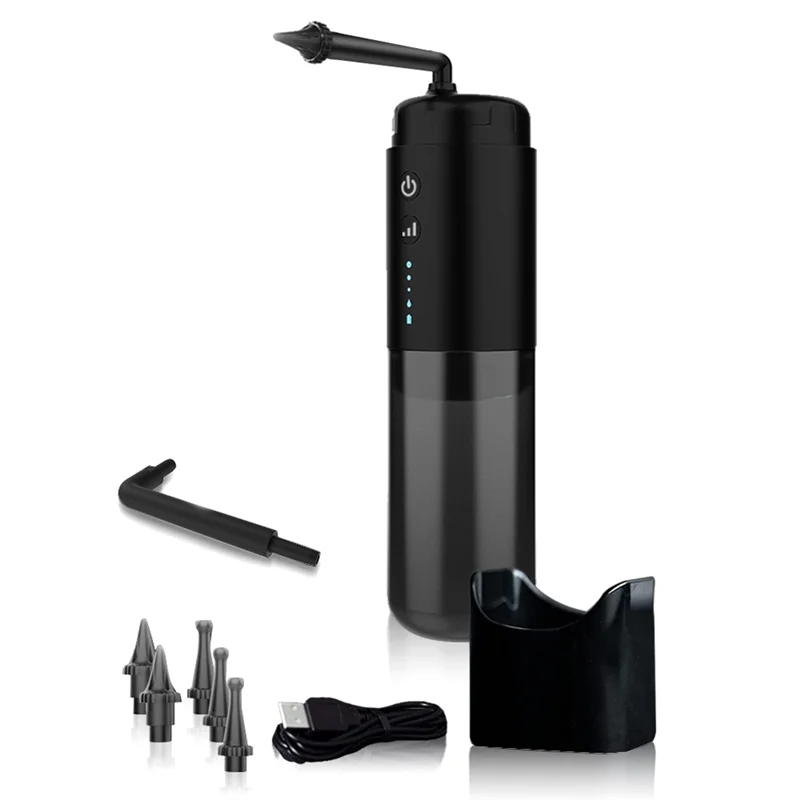 Rondella per le orecchie elettrica Rondella per le orecchie portatile Pulitore per le orecchie con lavaggio Dispositivo elettrico per la cura dell'orecchio Rondella per cerume Pulitore per le orecchie - [Qahk]