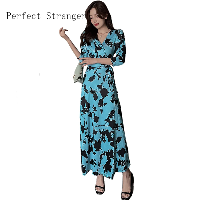 Summer 2022 Jag Women Dress Long Bodycon Evening Female Vintage Party Printed Beach Women Dresses Casual Vestido Prom Sexy