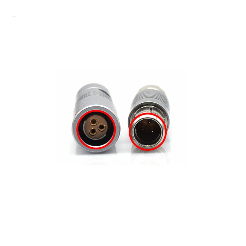 Imagem -03 - Fischer-self-locking Round Plug And Socket Connector Ip68 Waterproof s 104f M16 2f 11 16 Pino 19