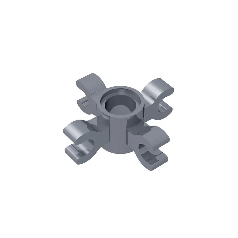 Gobricks GDS-1178 기술, 4개의 클립이 있는 핀 원형 커넥터는 90202 15646 어린이 DIY 제품과 호환됩니다.