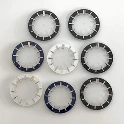 Watch accessory 31.8MM green luminous dial, suitable for NH70 movement circular dial watch modification accessories
