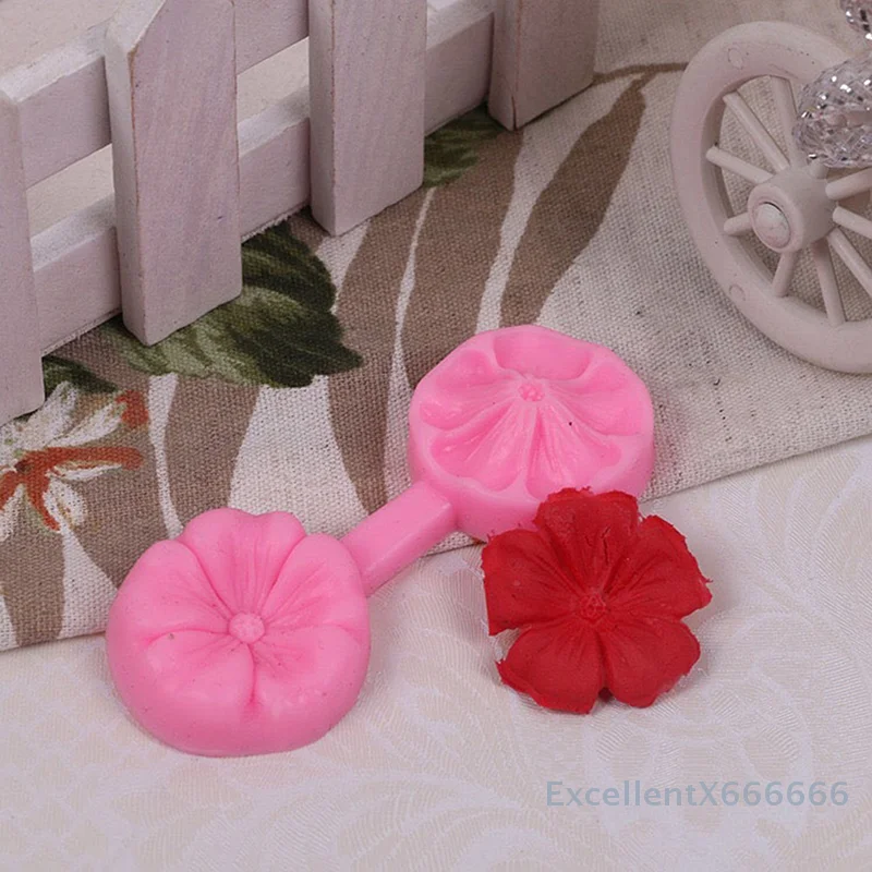 

Flower Silicone Mold Embossed Fondant Cake Decorating Tools Chocolate Molds